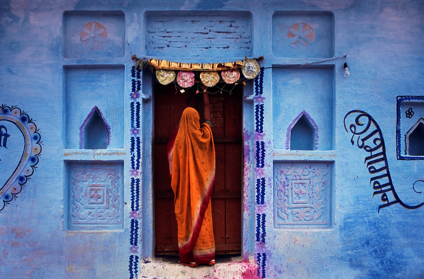 Jeffrey Becom, Wedding Wall, Naoli, Madhya, Pradesh, India
2008, Pigment inkjet print